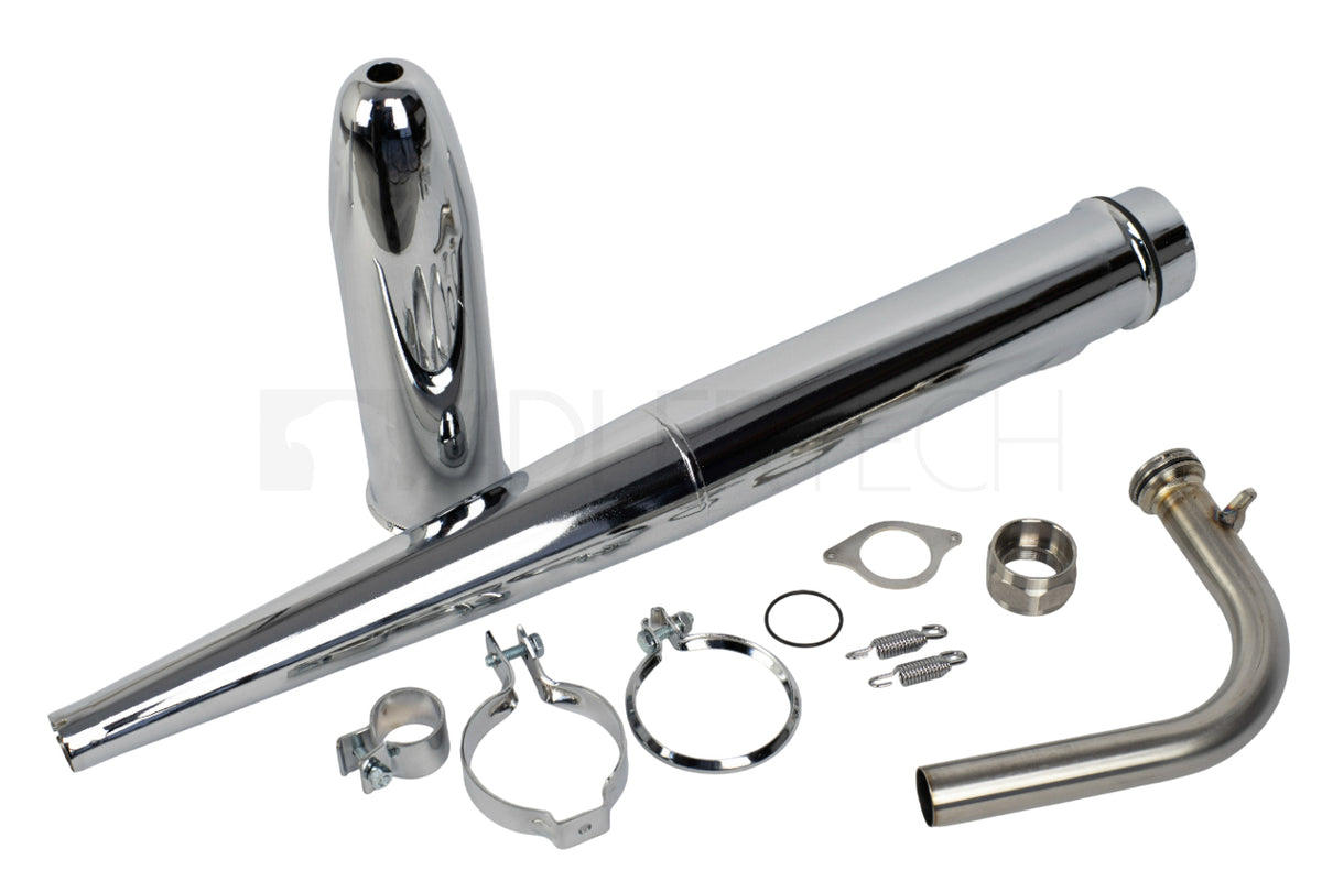 Auspuffanlage Standard mit KALOTTE linksverlegt AdlerTech KR51/1 SR4-