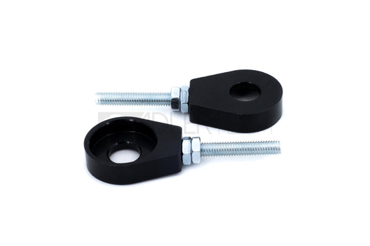 Kettenspanner CNC Alu eloxiert 12mm SET
