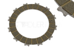 Lade das Bild in den Galerie-Viewer, Reibbelag SET 5x Carbon-Kevlar für Kupplung - S51, SR50, KR51/2