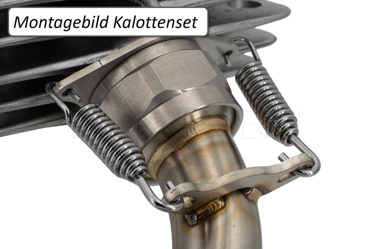 Krümmer AOA5 Edelstahl Kalotte Auspuff S50, S51, KR51/2