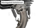 Lade das Bild in den Galerie-Viewer, Krümmer AOA2,5 Kalotte Edelstahl/Titan Enduro Auspuff S50, S51