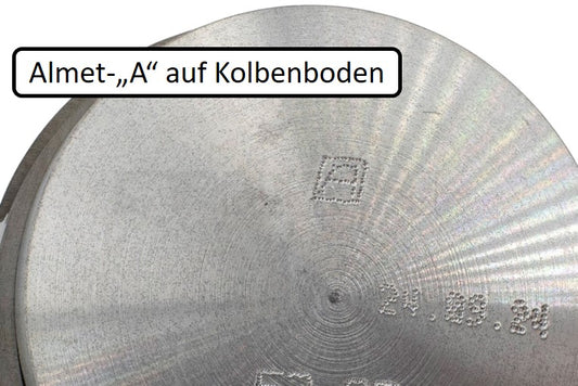 Kolben Almet MZ ETZ 125 52-54mm