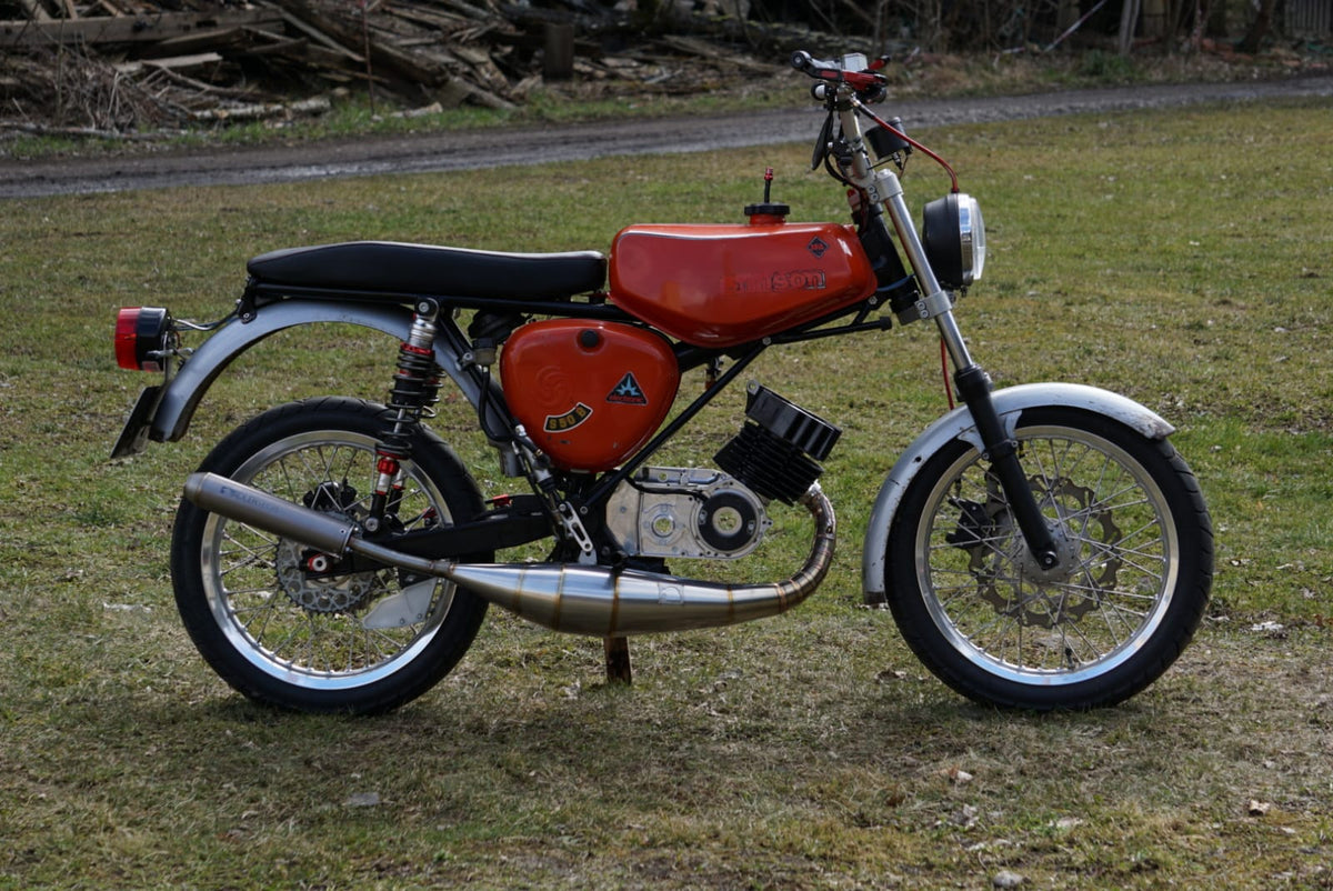 MTX130 Straße Edelstahl Auspuffanlage S50, S51