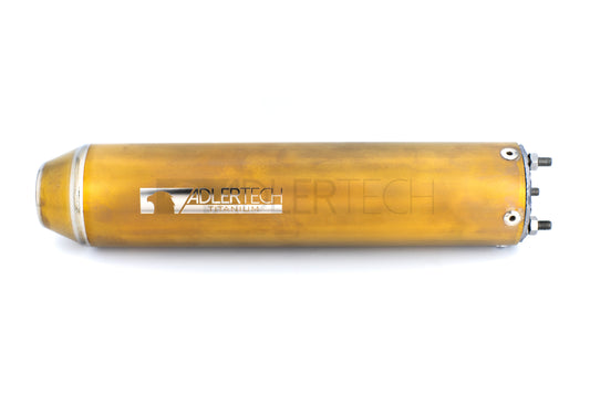 Schalldämpfer Racing TITAN Gold AdlerTech