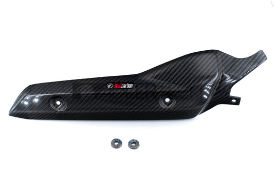 Carbon Hitzeschutz für Auspuff KTM 690