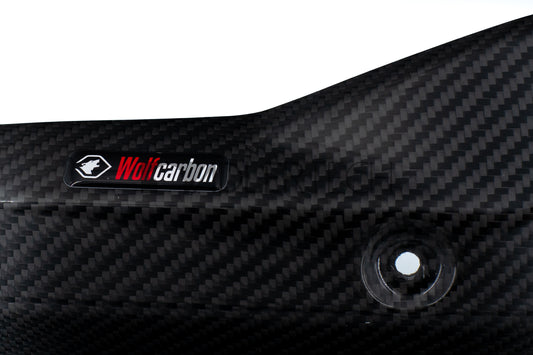 Carbon Hitzeschutz für Auspuff KTM 690