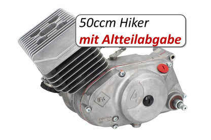 50ccm Hiker Komplettmotor Regeneration / mit Altteilabgabe