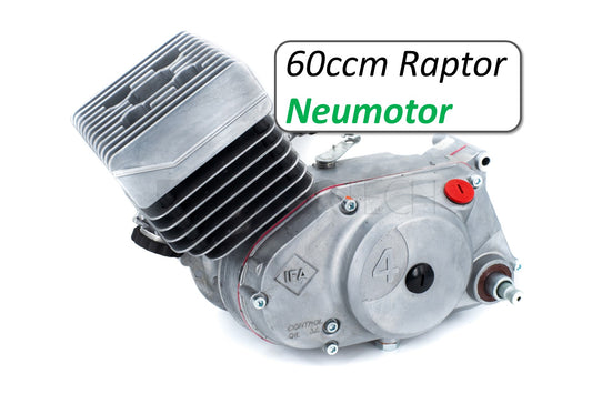 60ccm Raptor Komplettmotor / Neumotor