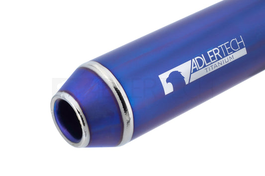 Schalldämpfer Racing TITAN lila/blau AdlerTech