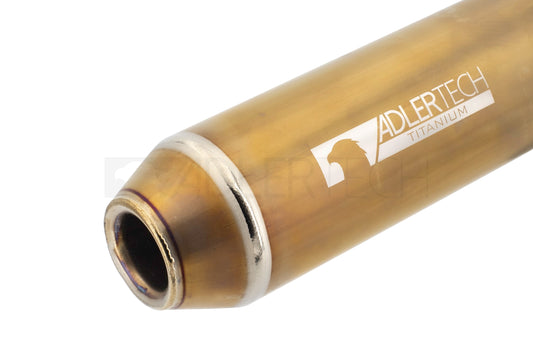 Schalldämpfer Racing TITAN Gold AdlerTech