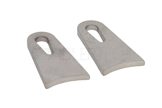 Federlaschen Edelstahl Set für Kalottenset