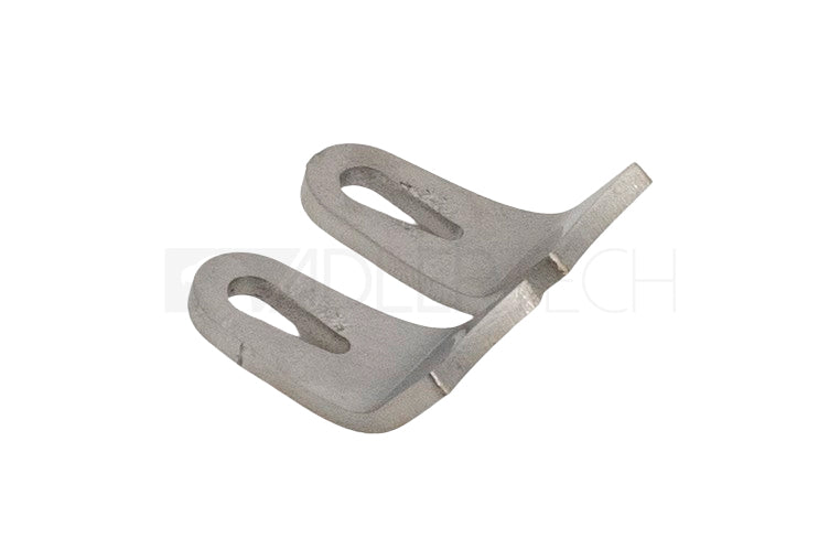 Federlaschen Edelstahl Set für Kalottenset