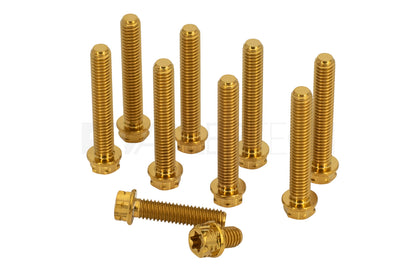 Titan Motorschrauben Seitendeckel SET Lima Getriebe M500