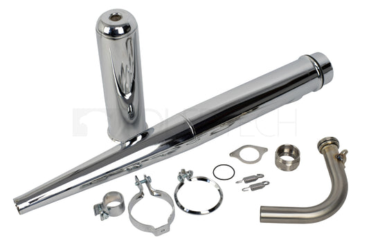 AOA2,5 mit KALOTTE linksverlegt Auspuffanlage AdlerTech KR51/1 SR4-