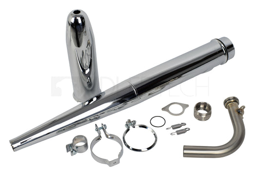 AOA2,5 mit KALOTTE linksverlegt Auspuffanlage AdlerTech KR51/1 SR4-