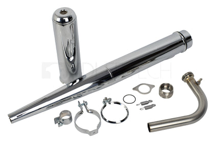 Auspuffanlage Standard mit KALOTTE linksverlegt AdlerTech KR51/1 SR4-
