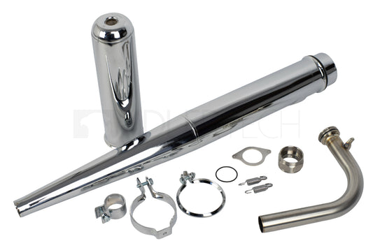 Auspuffanlage Standard mit KALOTTE linksverlegt AdlerTech KR51/1 SR4-