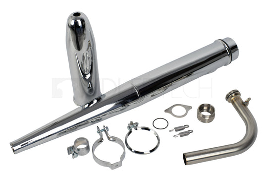 Auspuffanlage Standard mit KALOTTE linksverlegt AdlerTech KR51/1 SR4-