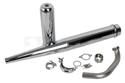 Auspuffanlage Standard mit KALOTTE Straße AdlerTech S50, S51