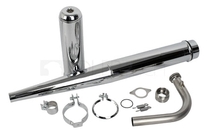 Auspuffanlage Standard mit KALOTTE linksverlegt AdlerTech KR51/1 SR4-