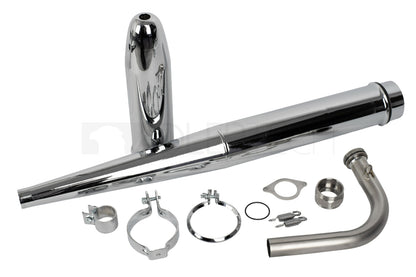 Auspuffanlage Standard mit KALOTTE linksverlegt AdlerTech KR51/1 SR4-