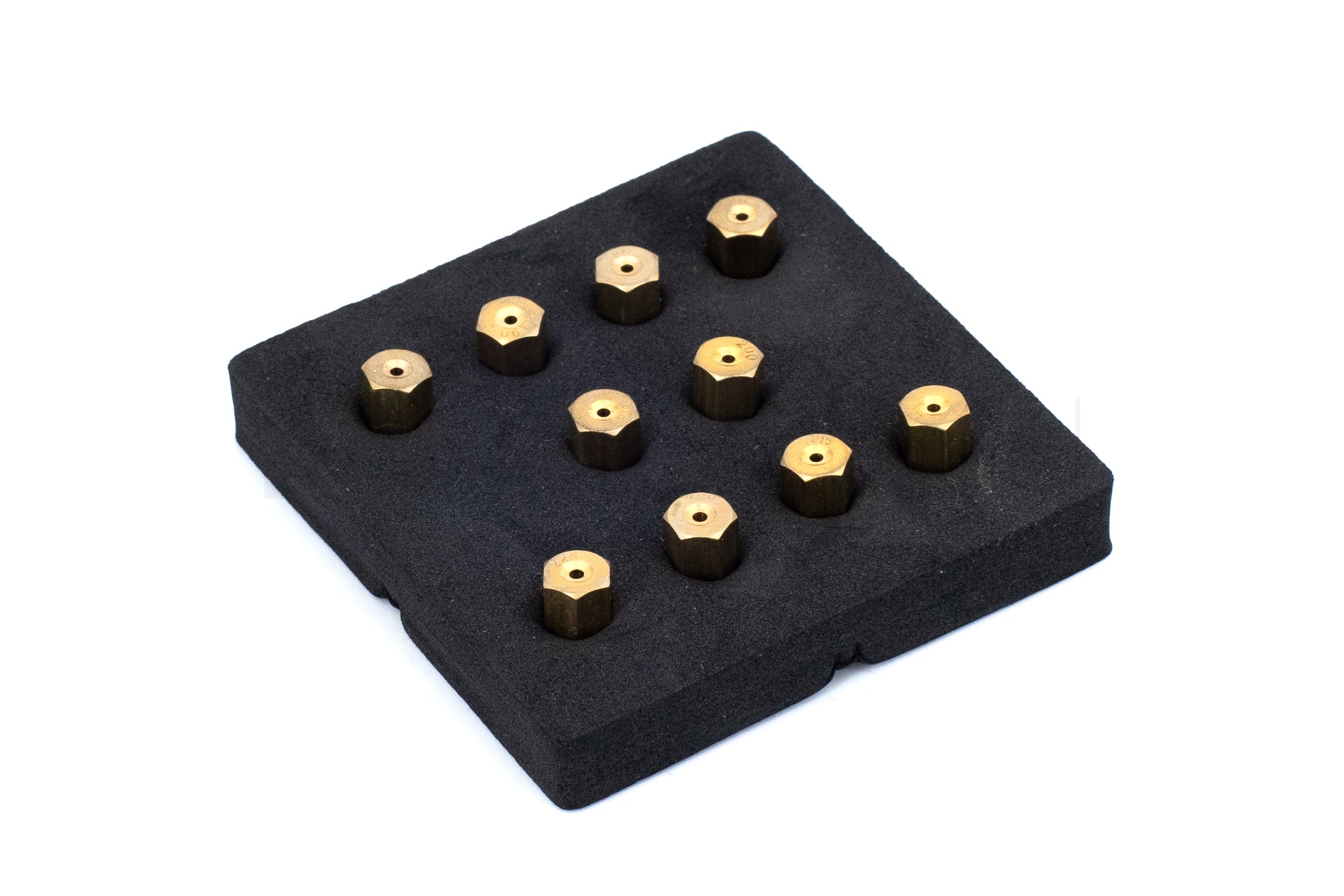 CYTGOUPER 25 Stück M5 Vergaser Hauptdüsen Set 55-115 - Für PHBG & SHA Vergaser - Metall Düsensatz