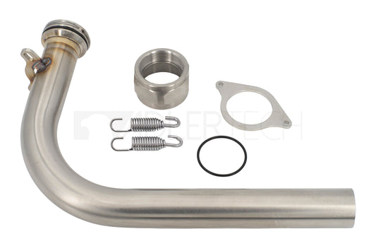 Krümmer Standard Kalotte Edelstahl Auspuff KR51/1 SR4-
