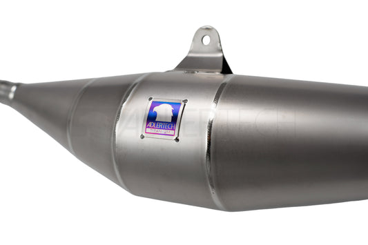 MTX130 Straße Titan natur Auspuffanlage S50, S51