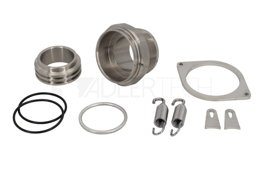 Kalottenset MZ 125 150 Edelstahl Auspuff AdlerTech