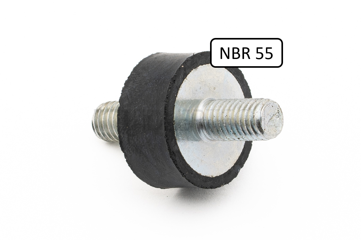 Dämpfungsgummi Auspuff M8 - NBR 55