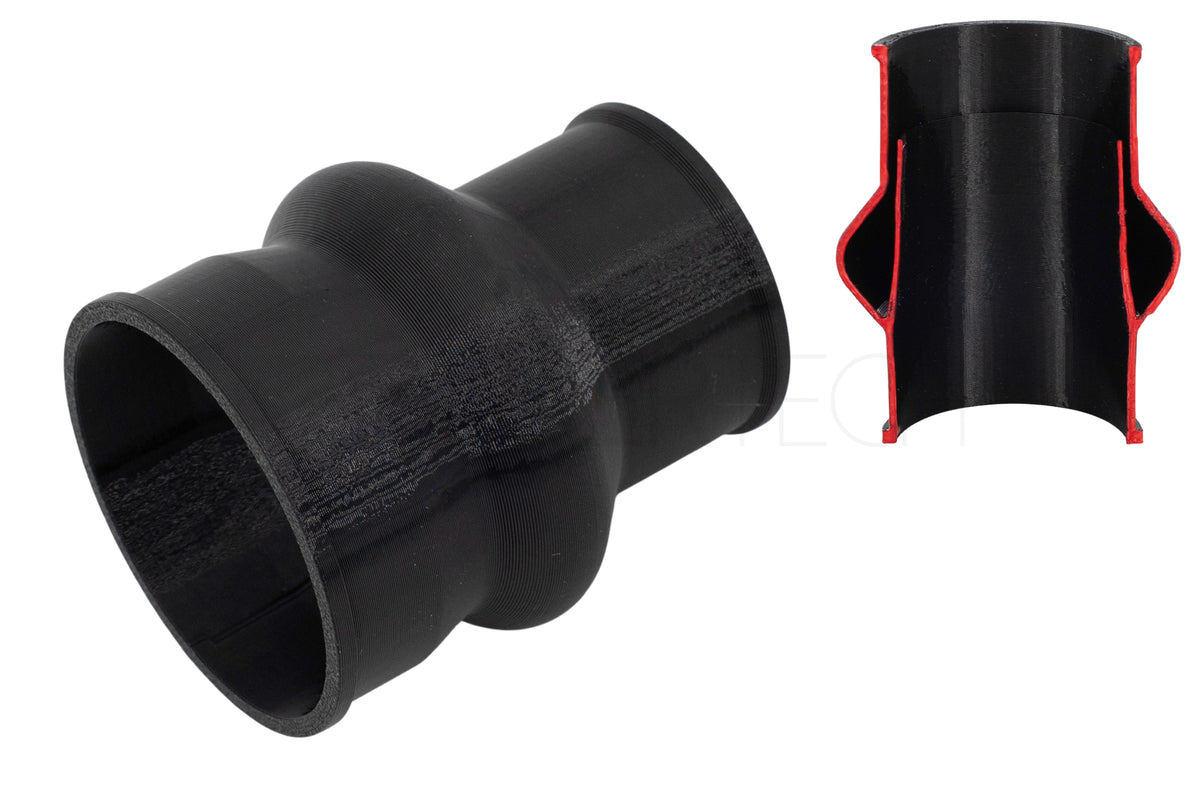 Ansauggummi optimiert Herzkasten Mikuni VM - 30 auf 43mm