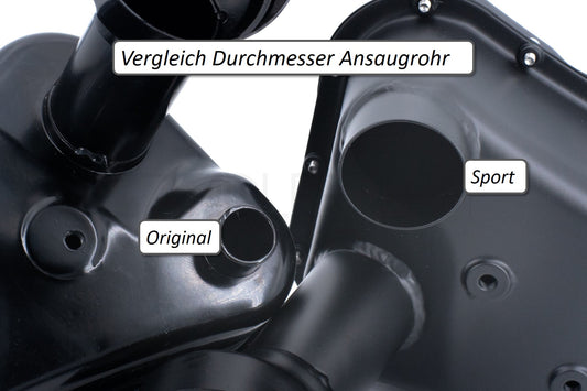 Ansauggeräuschdämpfer Sport KR51/1, KR51/2, DUO