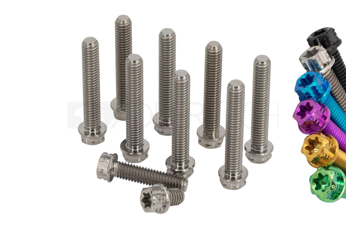 Titan Motorschrauben Seitendeckel SET Lima Getriebe M500