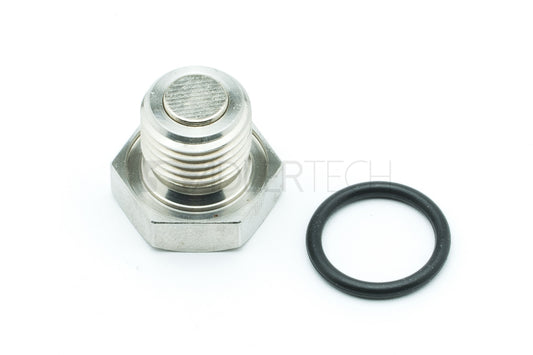 Ölablassschraube Edelstahl mit O-Ring Supermagnet S51, SR50, KR51/2