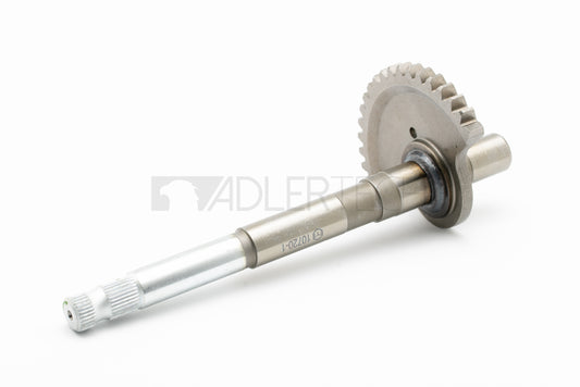 Kickstarterwelle mit Zahnsegment S50, KR51/1, SR4-
