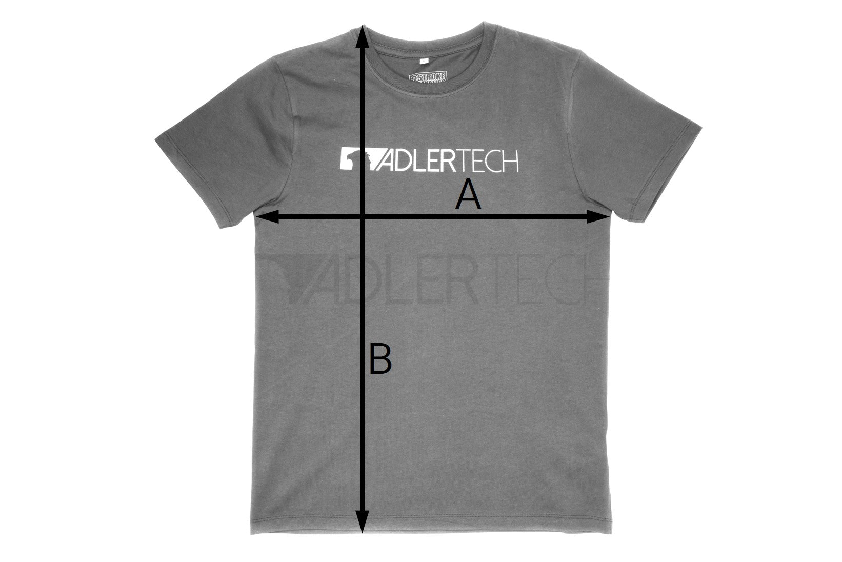 T-Shirt AdlerTech burgundy